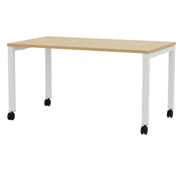 Bureau avec pieds arche mobile Arial - 140x80cm - Eol