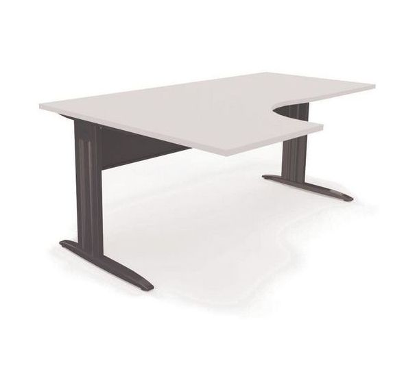 Bureau compact 90 degrés asymétrique L.180 cm Idol - Eol