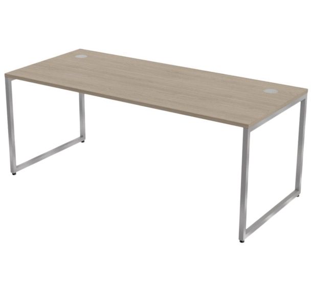 Bureau droit Kad pied cadre 180 x 80 cm - MBA