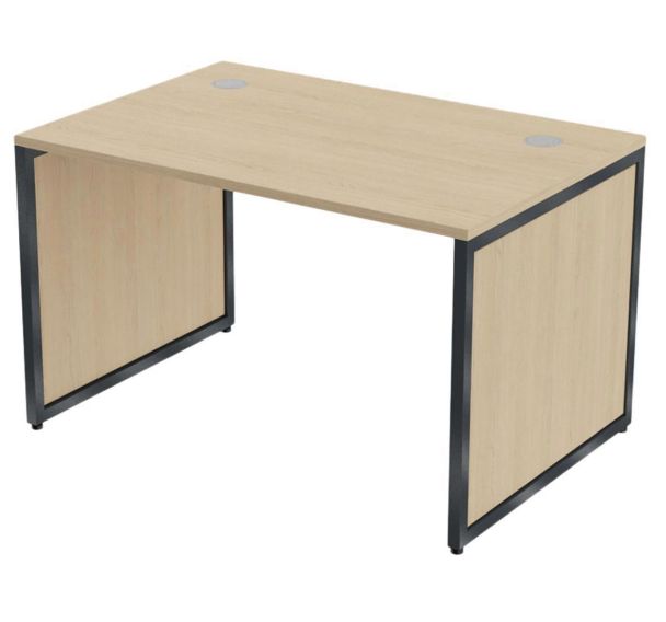 Bureau droit Kad pied panneau 120 x 80 cm - MBA