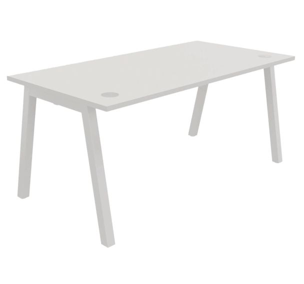 Bureau droit Partage profondeur 80 cm - Buronomic