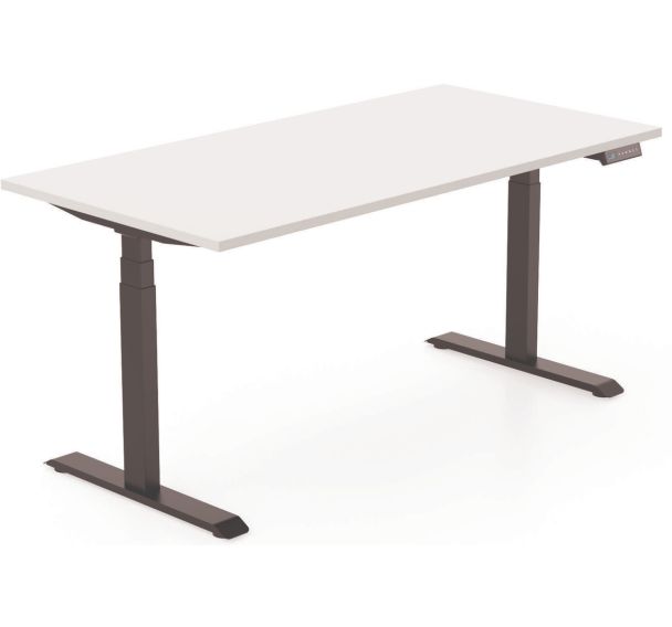 Bureau électrique avec plateau en mélaminé 140 cm Axel - EoL