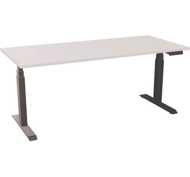 Bureau électrique avec plateau en mélaminé 180 cm - Axel - Eol
