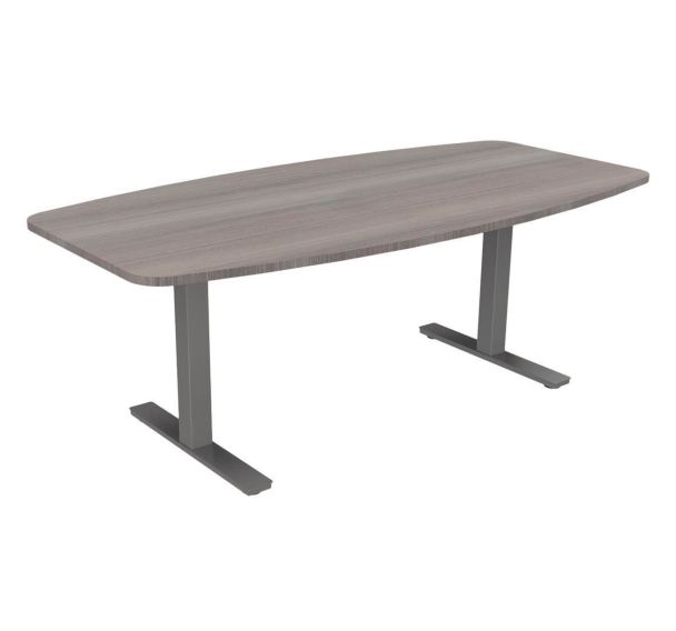Bureau forme tonneau hauteur réglable électrique EVO - Buronomic