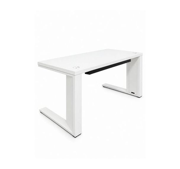 Bureau reconditionné - 160 x 80 cm - Pieds U - Tecno
