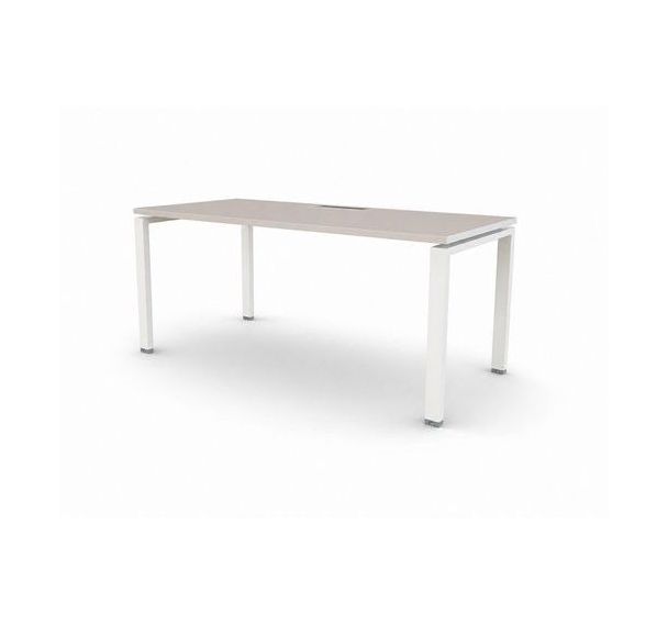 Bureau reconditionné - 160x80cm - Pieds U - Majencia