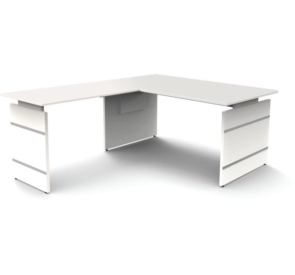 Bureau reglable L 1600xP800mm- stage One Form4 + extension L 1000 mm