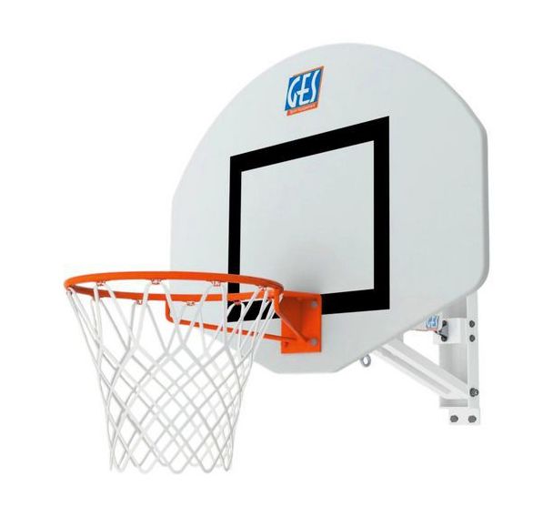 But de basket mural hauteur réglable par vérin à gaz