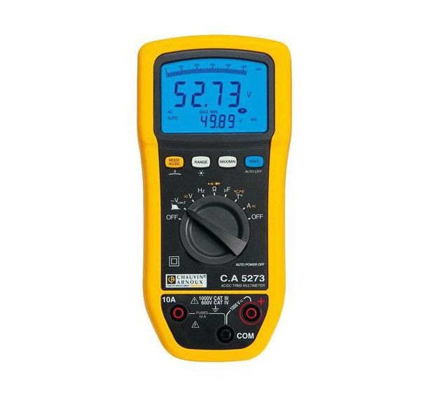 CA5273 Multimètre numérique TRMS