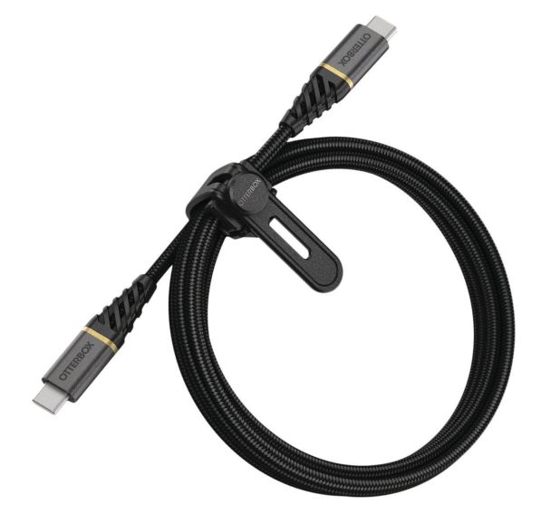 Câble Premium tressé et renforcé USB-A à USB-C 2m noir