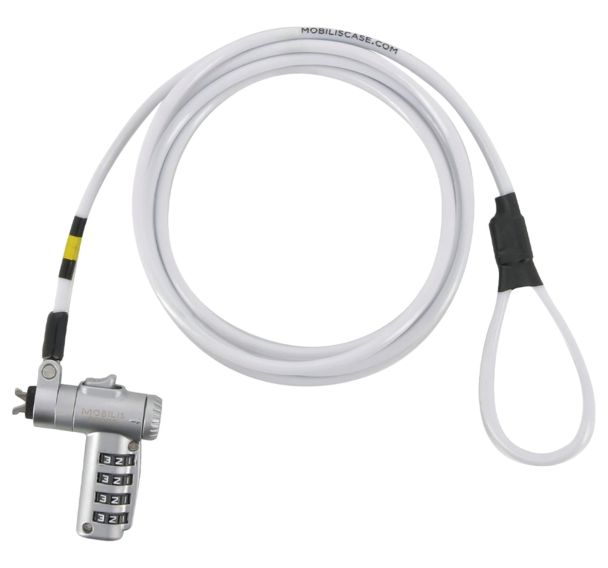 Câble sécurité code 1.8m 001379 Mobilis