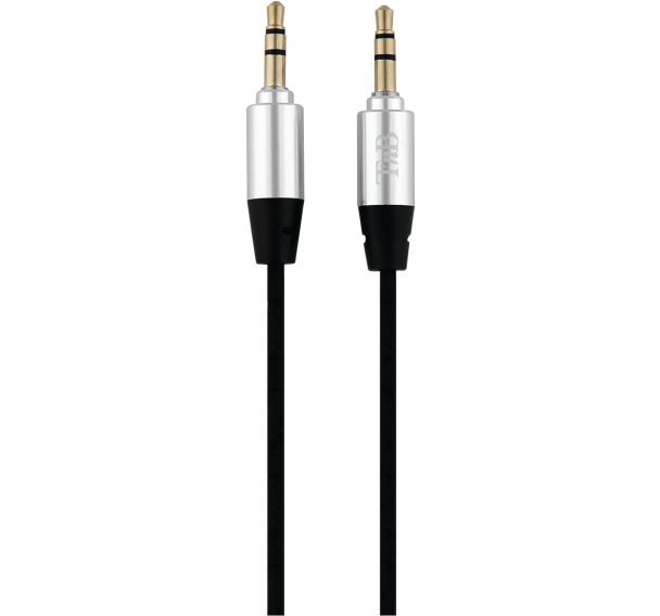 Câble tressé jack 3.5 mm mâle vers jack 3.5 mm mâle