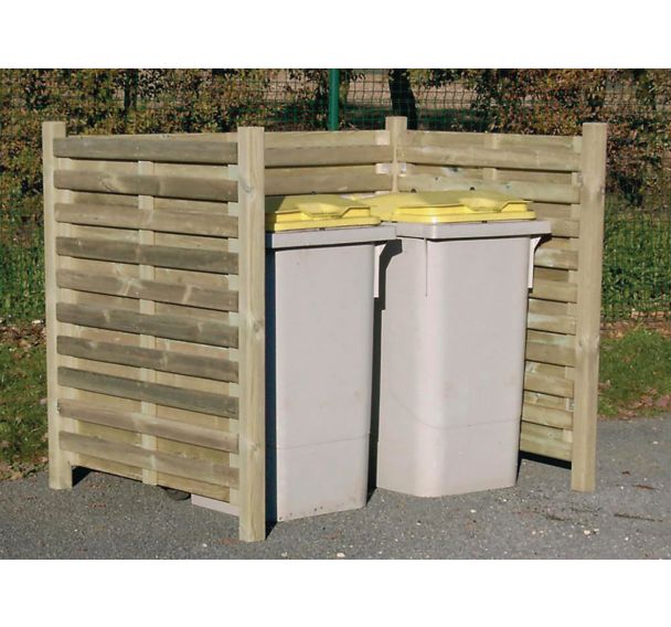 Cache conteneurs bois - Procity