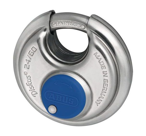 Cadenas Diskus marine série 24 - Varié - 2 clés