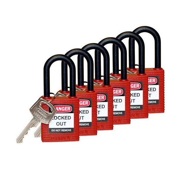 Cadenas de condamnation avec anse nylon - Brady