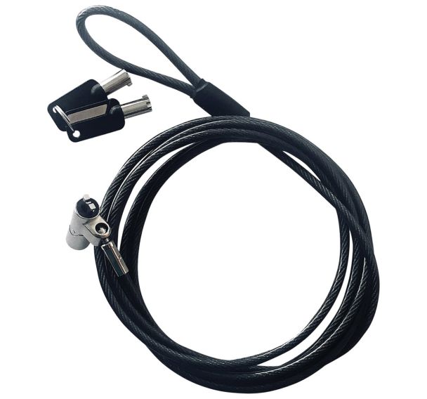 Cadenas de sécurité câble 1.8m noir CRS79UF Urban Factory