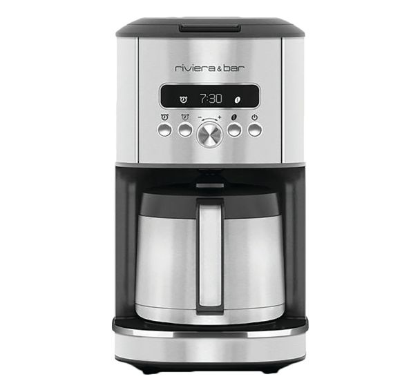 Cafetière filtre isotherme Inox - BCF580 - 950 Watts Riviera - Bar