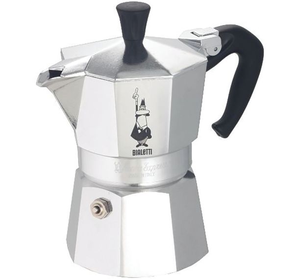 Cafetiere moka express 3 tasses alu