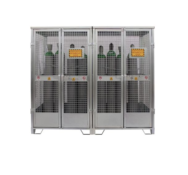 Cage pour bouteilles de gaz Sall Acier