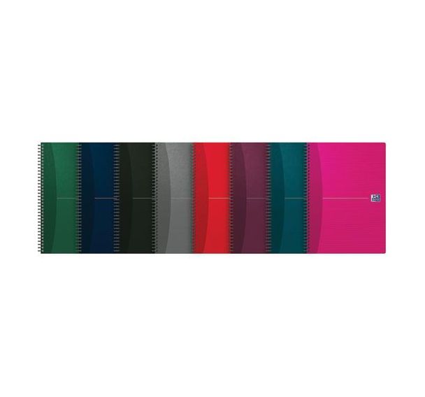 Cahier Office Integrale 210x297 180p 90g q5/5 assorti - Oxford
