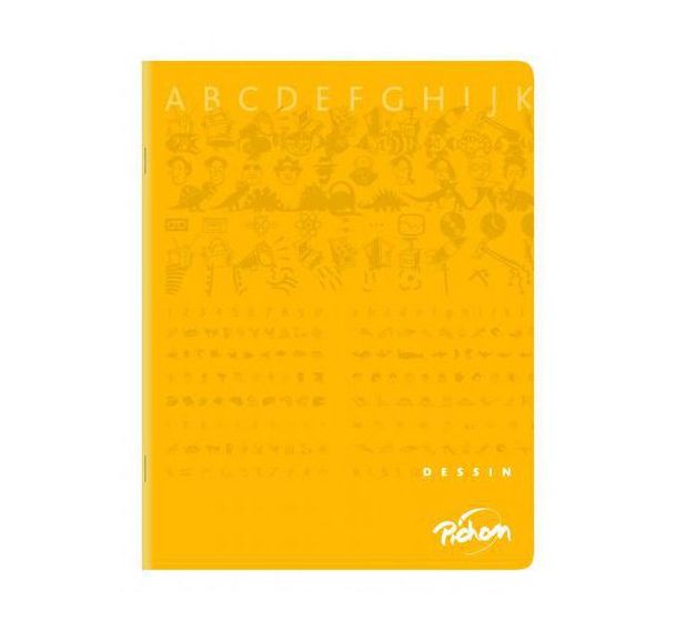 Cahier dessin albums maternelle 17 x 22 cm 16 pages 90g 10x10 NF 42