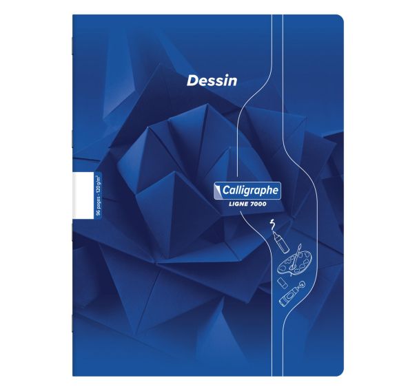 Cahier dessin albums maternelle 24x32 cm 120g 96 pages uni