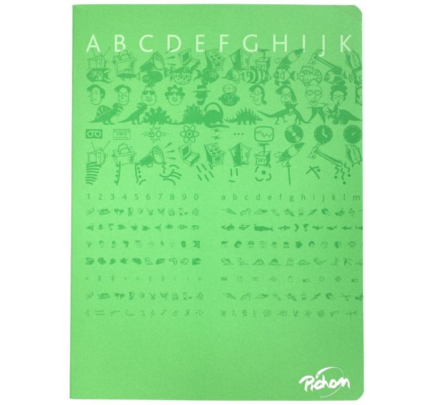 Cahier étudiant piqûre 70g 24x32 cm seyes 96 pages