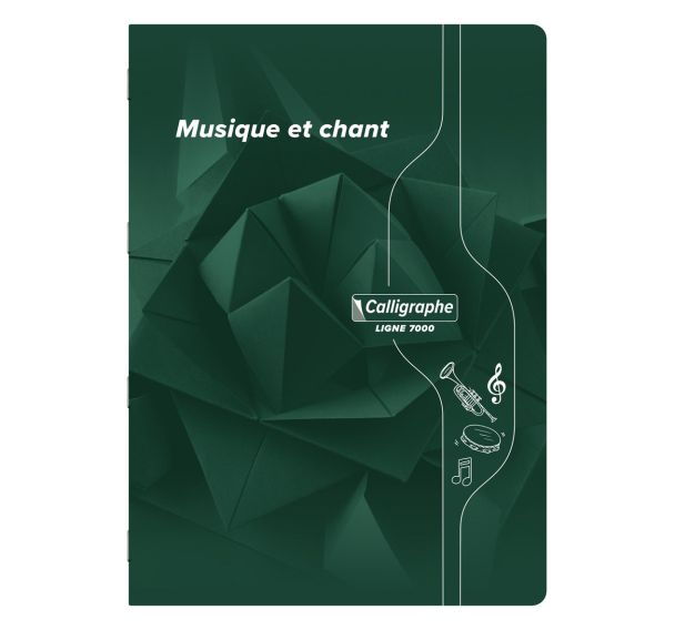 Cahier musique A4 24 pages musique - 24 pages seyes