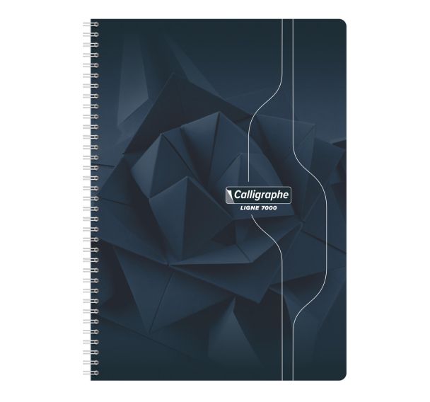 Cahier reliure hélicoïdale A4 100 pages 5x5 70g