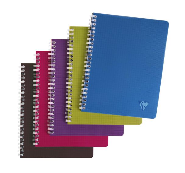 Cahier reliure intégrale Linicolor 17x22 cm 100p - Clairefontaine