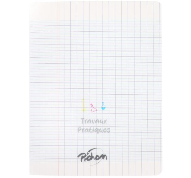 Cahier travaux pratiques 17x22cm 64 pages seyes + uni 70/90g