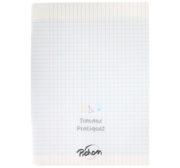 Cahier travaux pratiques 24x32cm 96pages seyes + uni 70g/90g