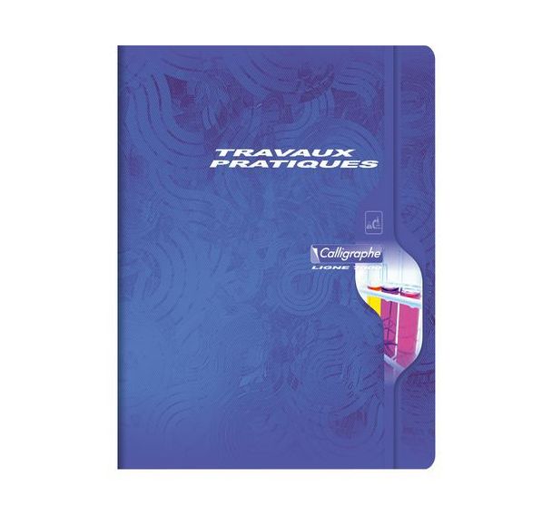 Cahier travaux pratiques piqué 7000 24x32 cm Seyès/Uni - Calligraphe