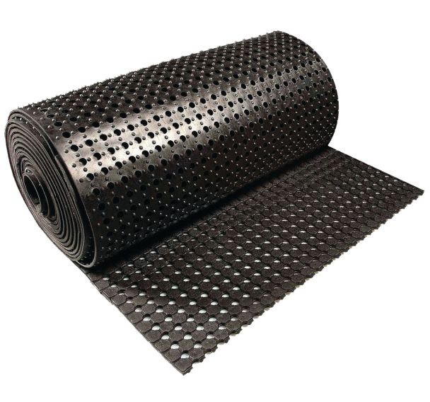 Caillebotis antidérapant PMR MR12 noir bords droits - ID Pro