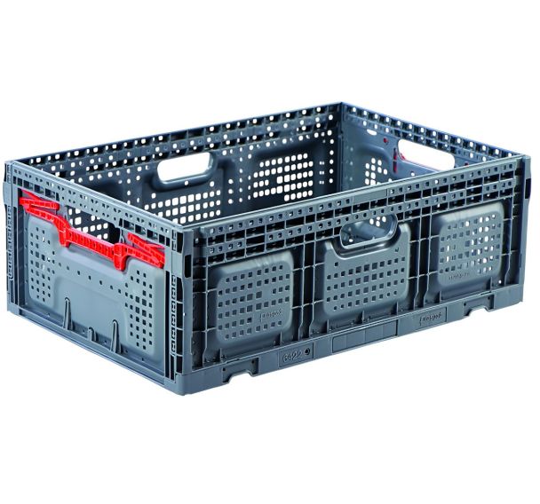 Caisse pliable ajourée - Longueur 600 mm - 31L à 55L