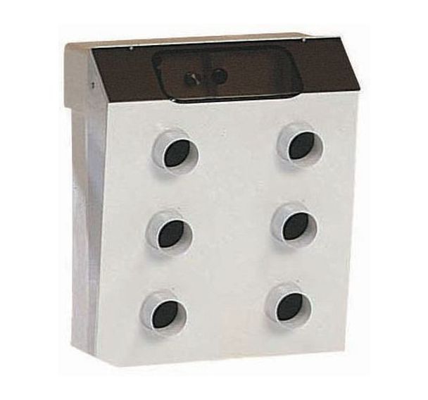 Caisson aspiration 6 sorties + filtre charbon