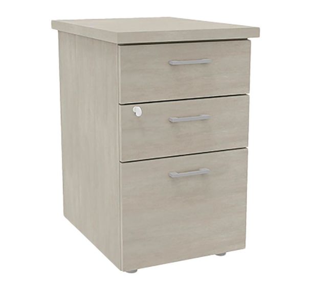Caisson hauteur bureau IDEA bois profondeur 60 cm - Quadrifoglio