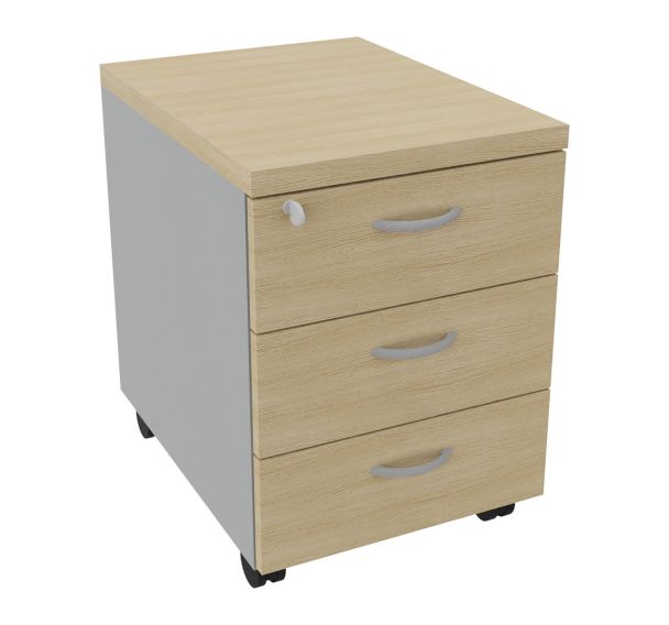 Caisson mobile Dalia 3 tiroirs - Quadrifoglio
