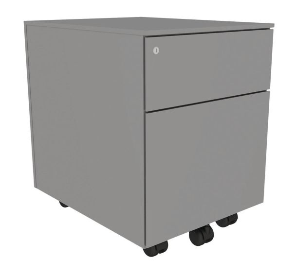 Caisson mobile métal 2 tiroirs - Buronomic