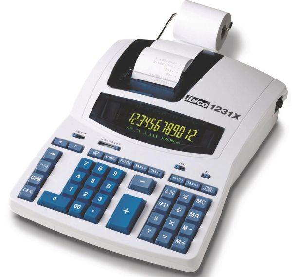 Calculatrice imprimante professionnelle Ibico 1231X