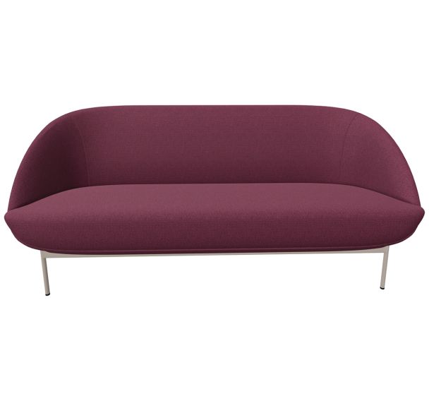 Canapé 2 places Mollen assise tissu polyester - Nowy Styl