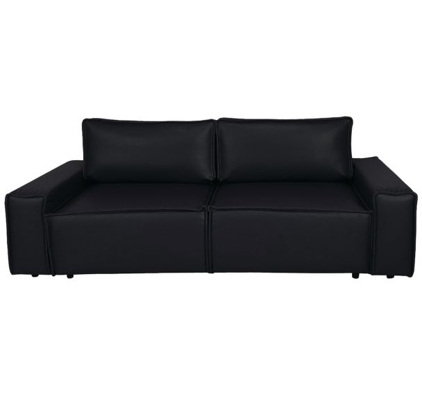 Canapé 3 places Rubi convertible enduit PVC - MMP