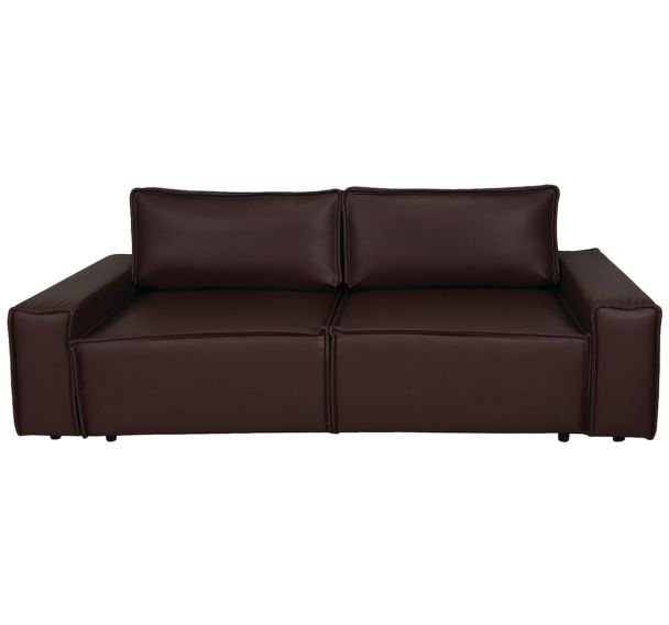 Canapé 3 places Rubi convertible enduit PVC non feu - MMP