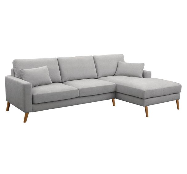 Canapé Stockolm polyester 2 places+méridienne - MMP