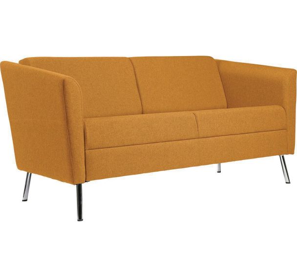 Canapé Wind 2 places dos bas pied métal polyester 100% recyclé - GGI