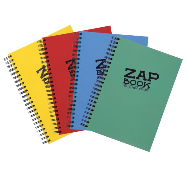 Carnet Zap Book 80g spiralé - Clairefontaine
