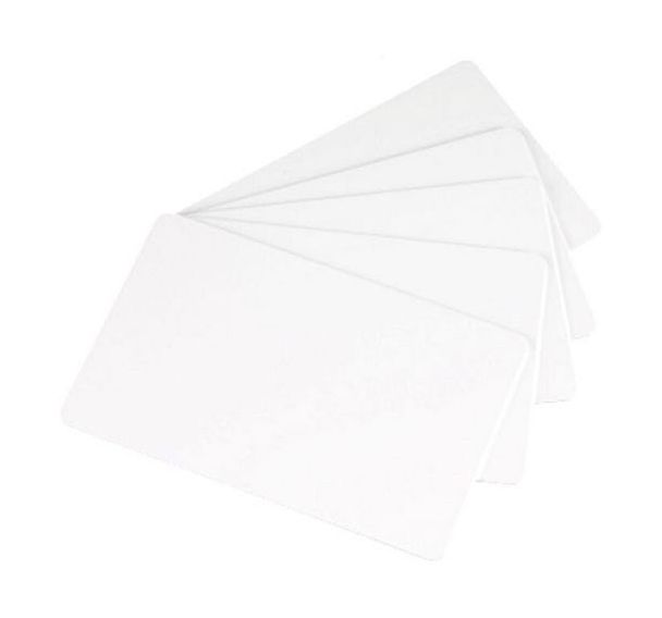 Carte Papier - Format 85,6 x 54 mm - Blanc - Lot de 100
