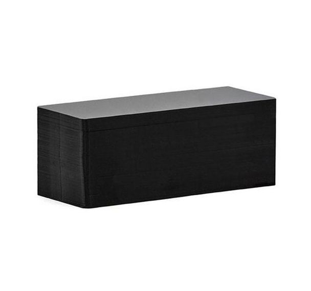 Cartes à imprimer PVC - Noir - Lot de 100 - Sogedex