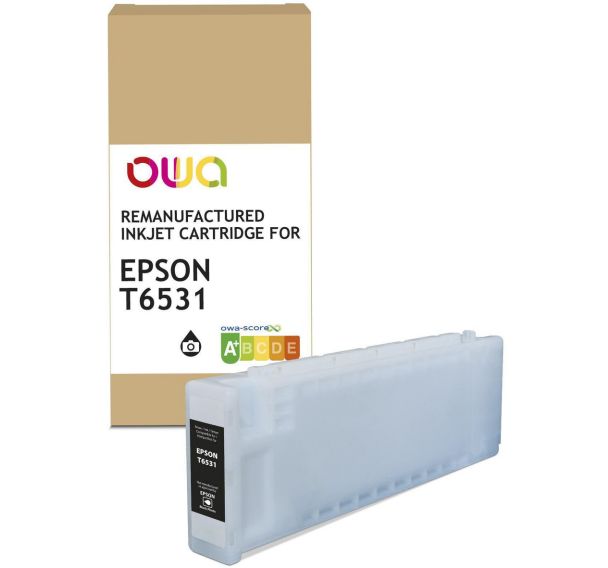 Cartouche d'encre traceur remanufacturée Epson T653 - OWA