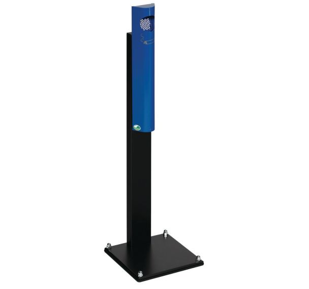 Cendrier mural acier - Avec pied - 3.5L